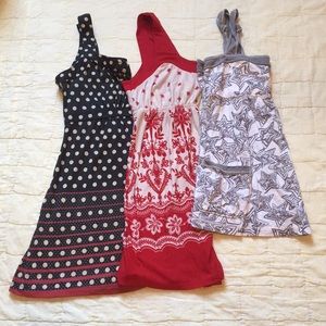 Three Fun Pattern Tank Tops